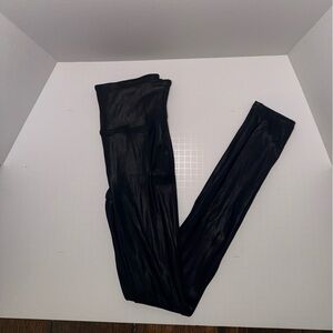 SPANX faux leather  Leggings